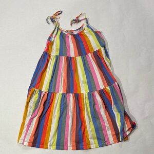 Tea Collection Multicolor Striped Kids Dress